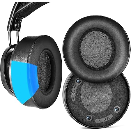 XBERSTAR Audio Fidelio X2HR X1 Ersatz-Kopfhörer-Ohrpolster, kompatibel mit Philips Audio Fidelio X2HR X1 Kopfhörer, Ohrpolster, kühlend,